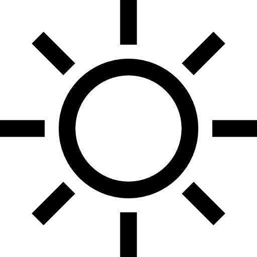 sun weather icon